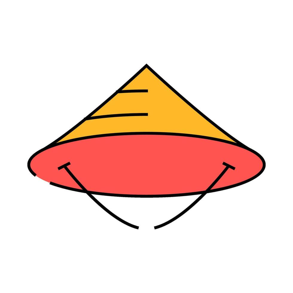 dawley limao asian icon color illustration vector