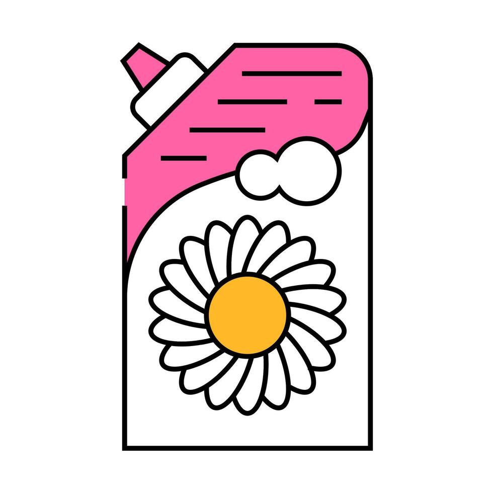 liquid hand soap icon color illustration vector