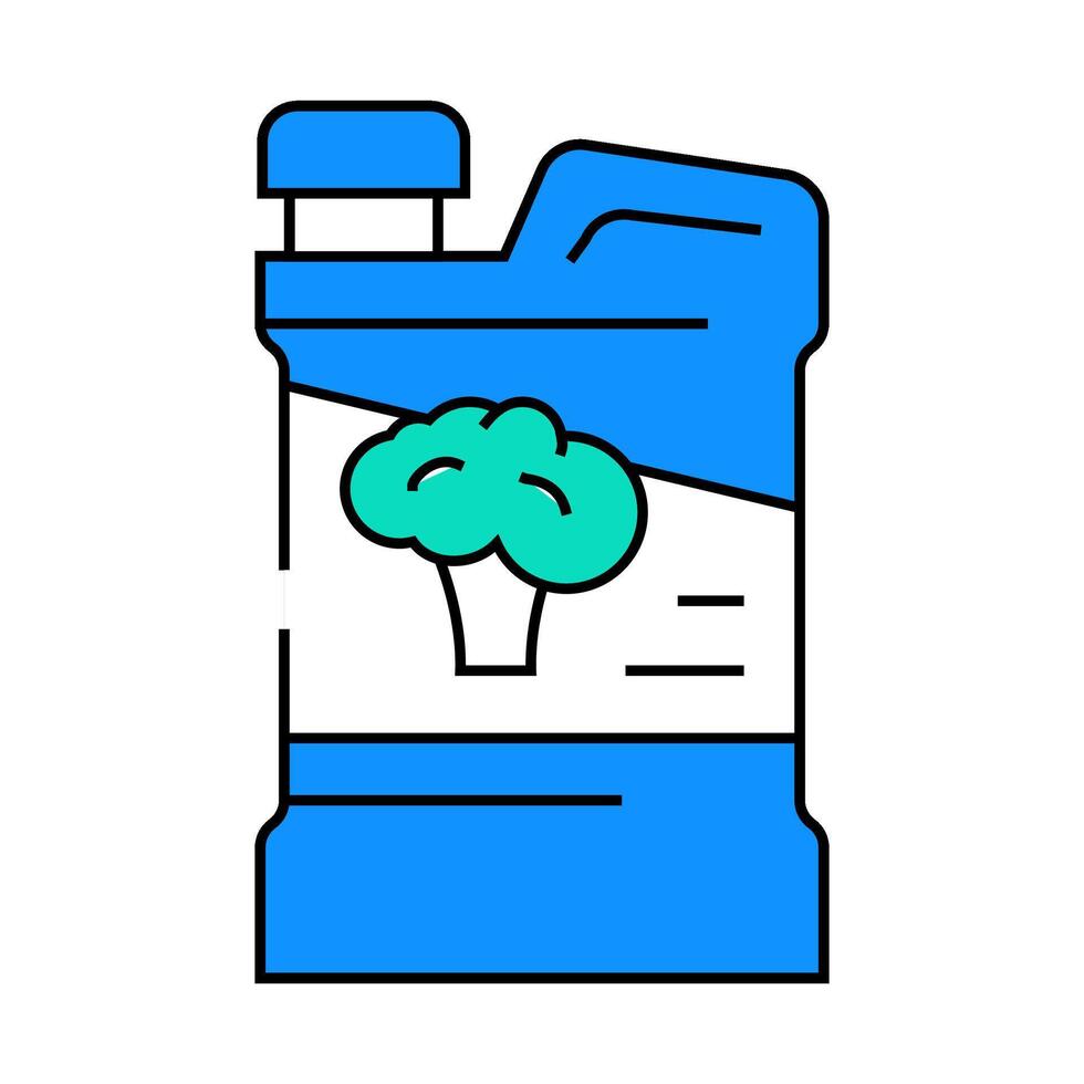 broccoli pest remedies icon color illustration vector