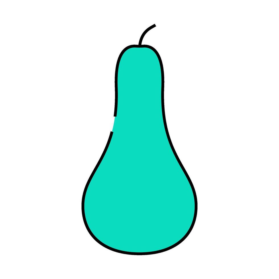 pear conference whole icon color illustration vector