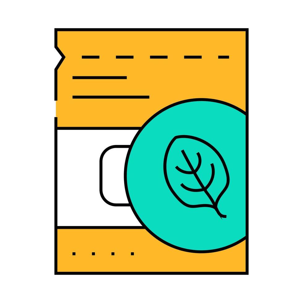 seasoning soup spinach icon color illustration vector
