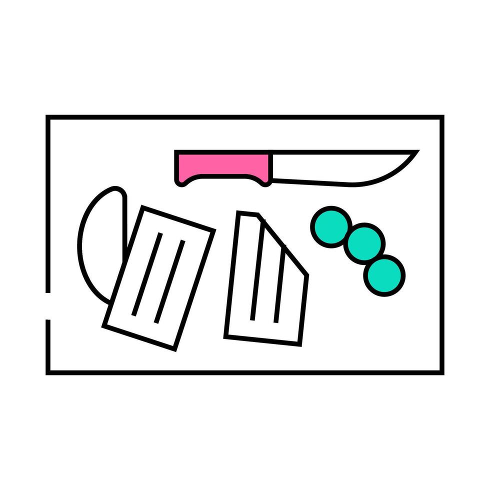 plasticine modeling kid leisure icon color illustration vector