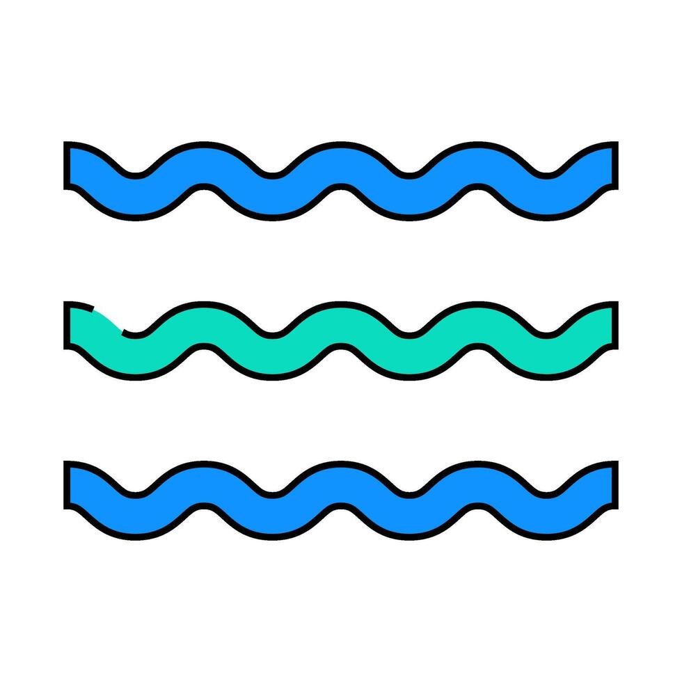 air wave icon color illustration vector