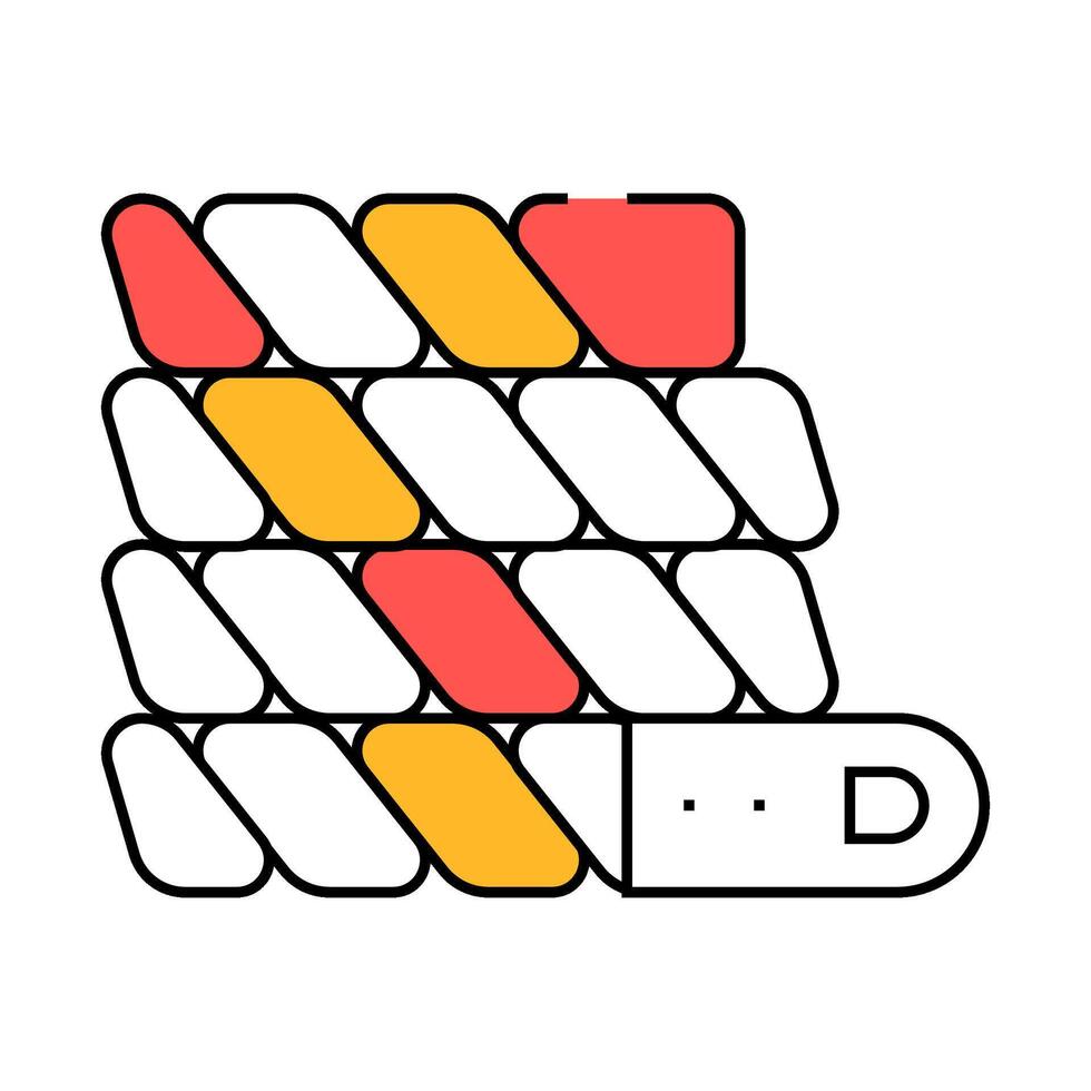 rope fitness sport icon color illustration vector