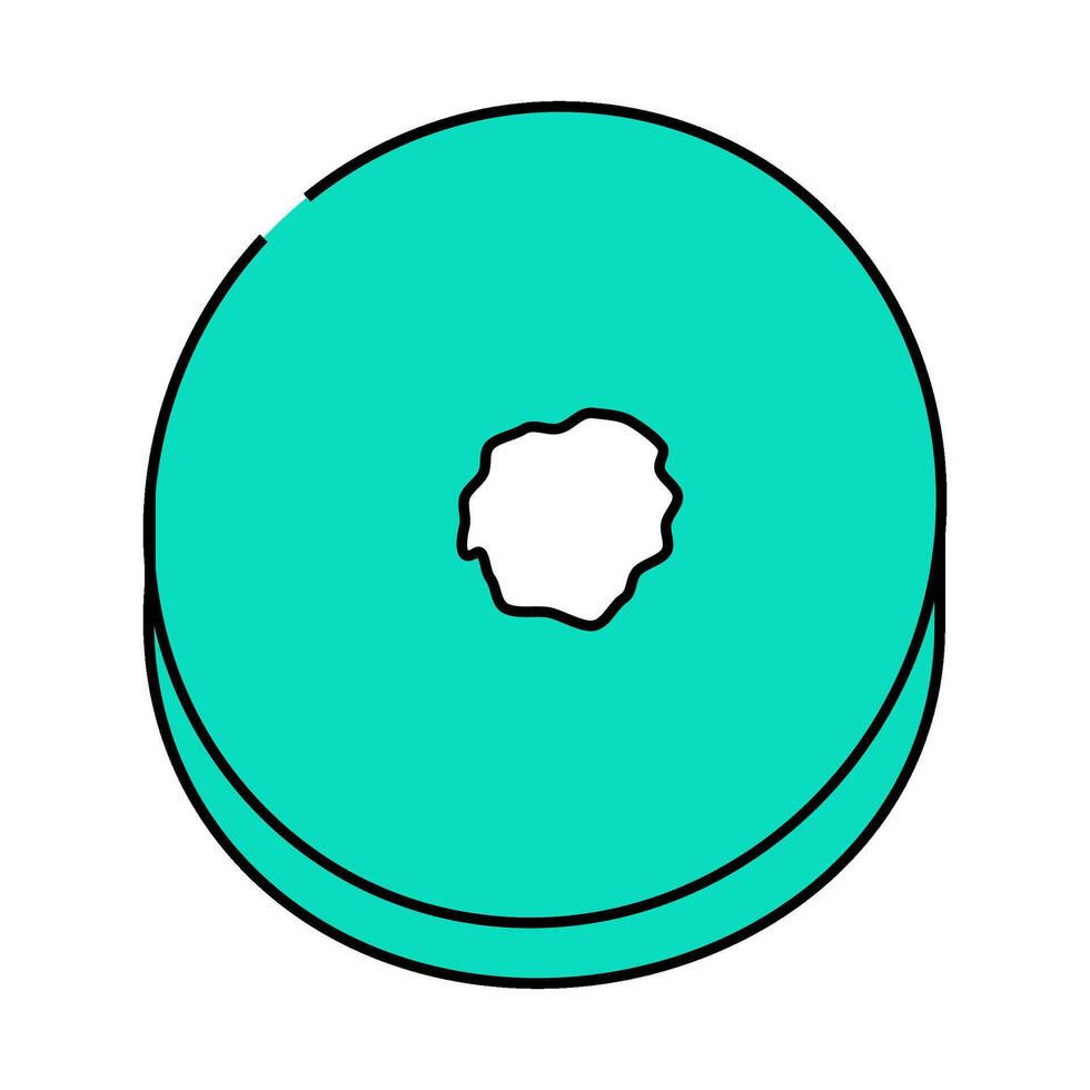 slice fruit kiwi icon color illustration vector