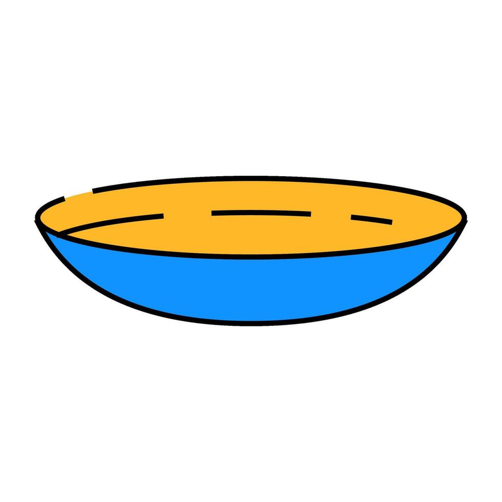 watch glass chemical glassware lab icon color illustration vector