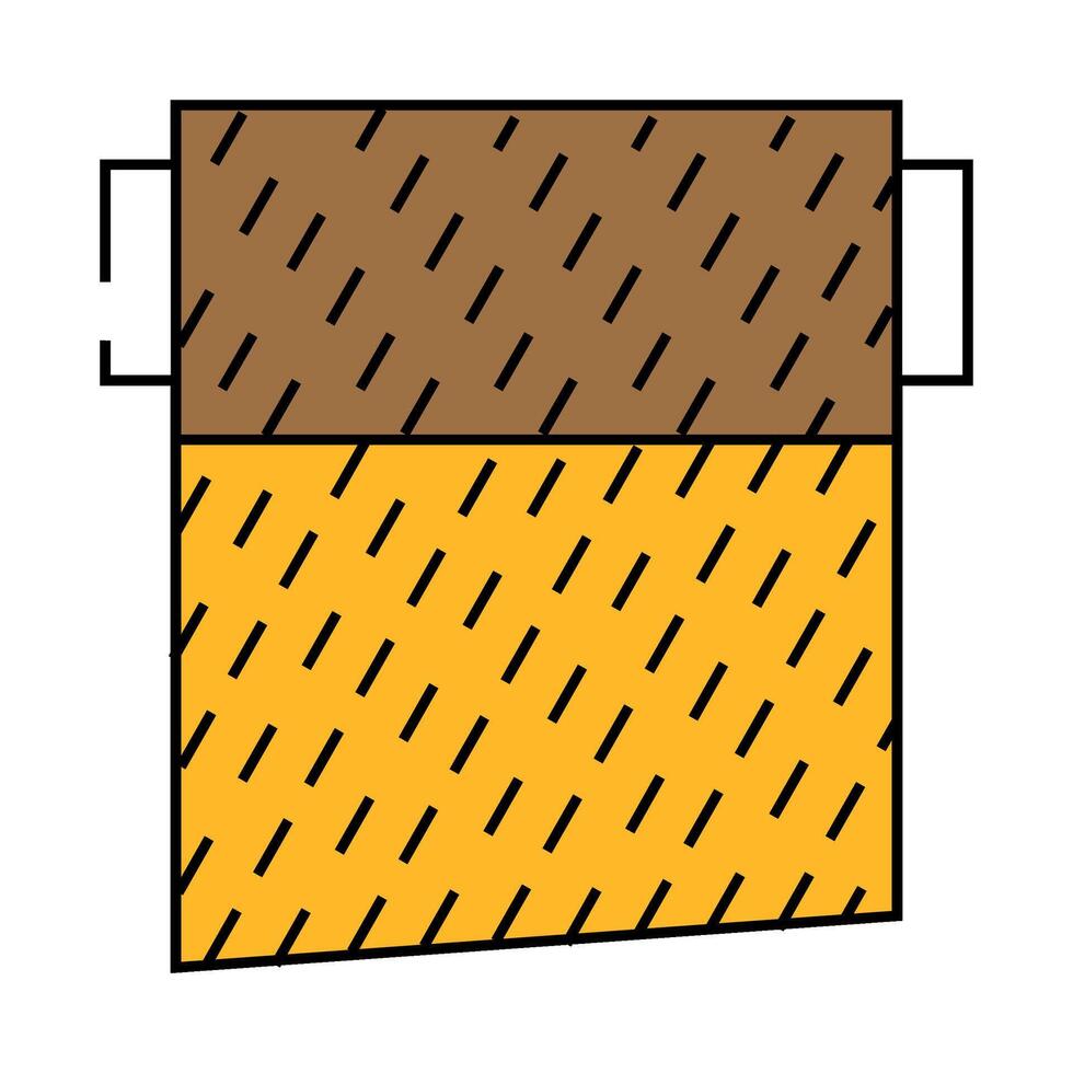 spunbond garden icon color illustration vector