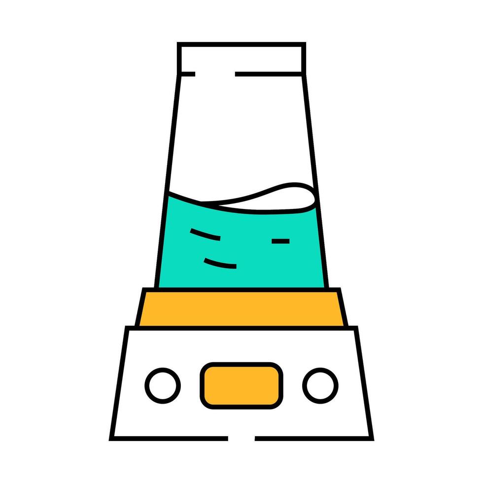 blender smoothie drink icon color illustration vector