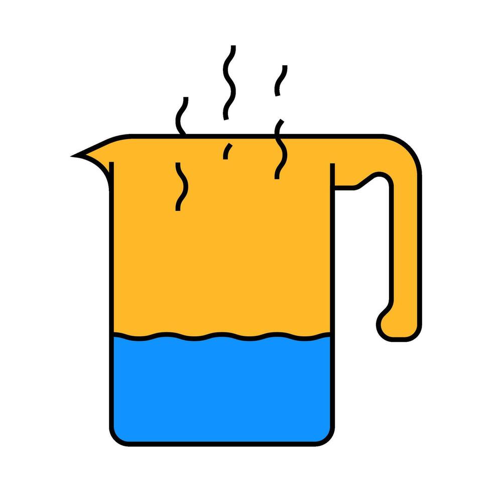 fluid smell icon color illustration vector