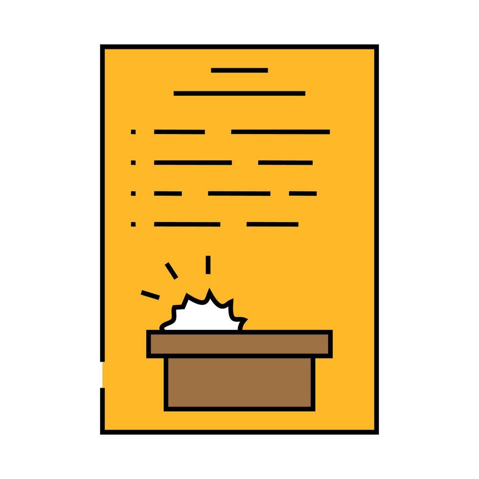safety procedures tool work icon color illustration vector