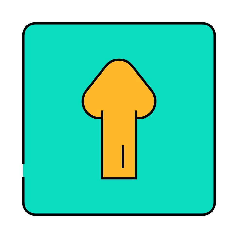 white up down stairway arrow emergency icon color illustration vector