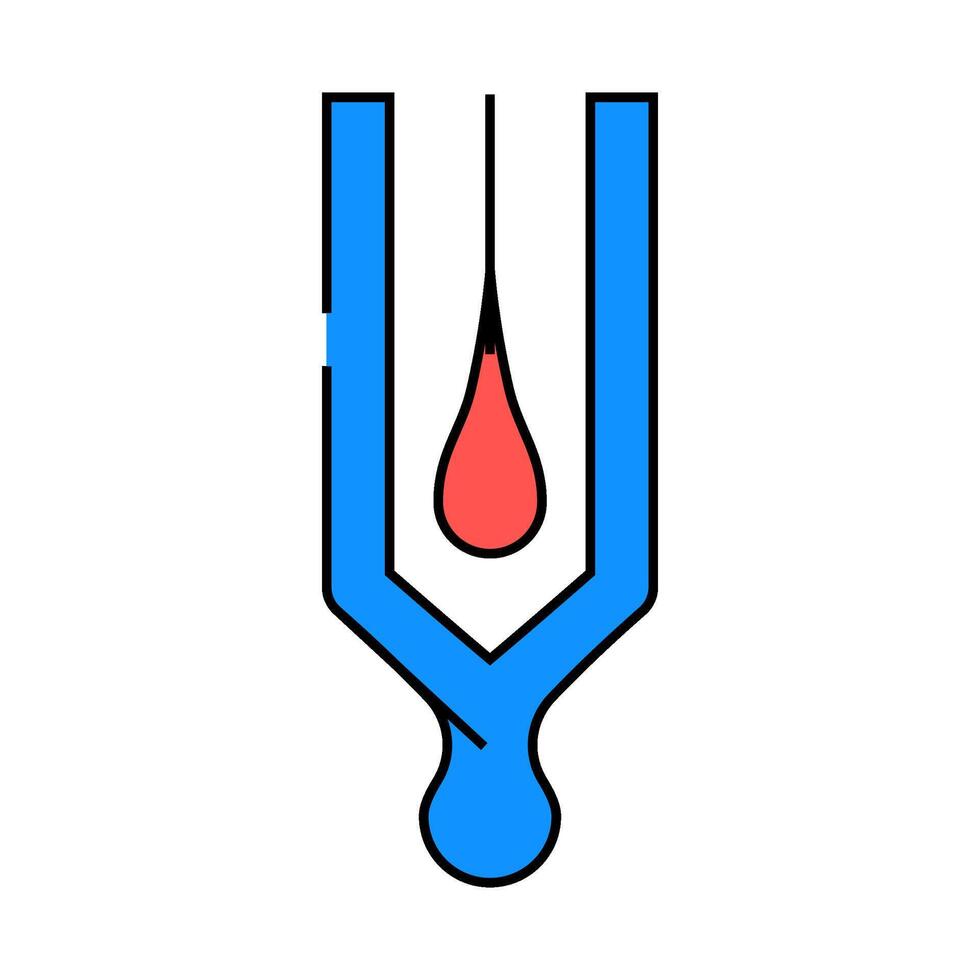 tilak mark icon color illustration vector
