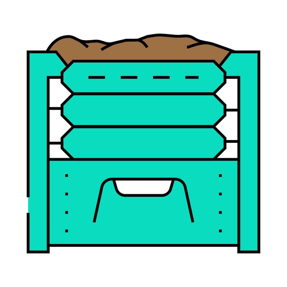 composting green living icon color illustration vector