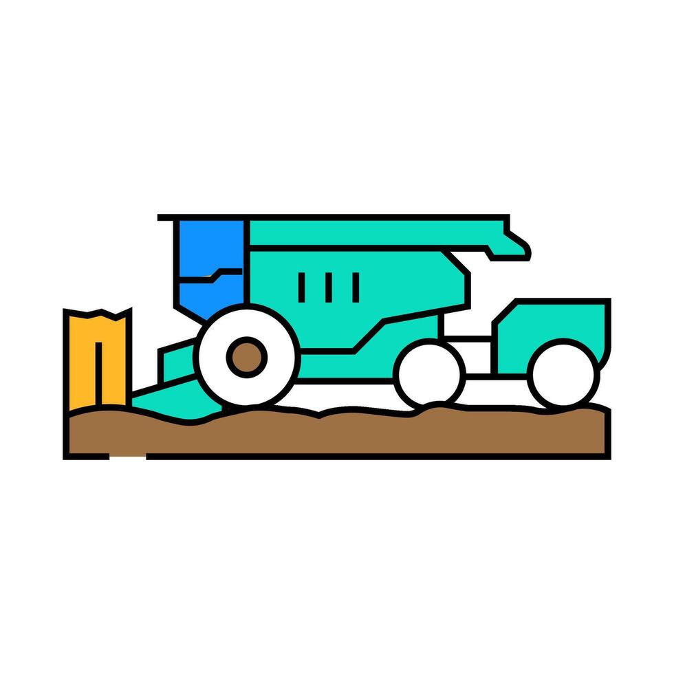 bioenergy harvesting biomass energy icon color illustration vector