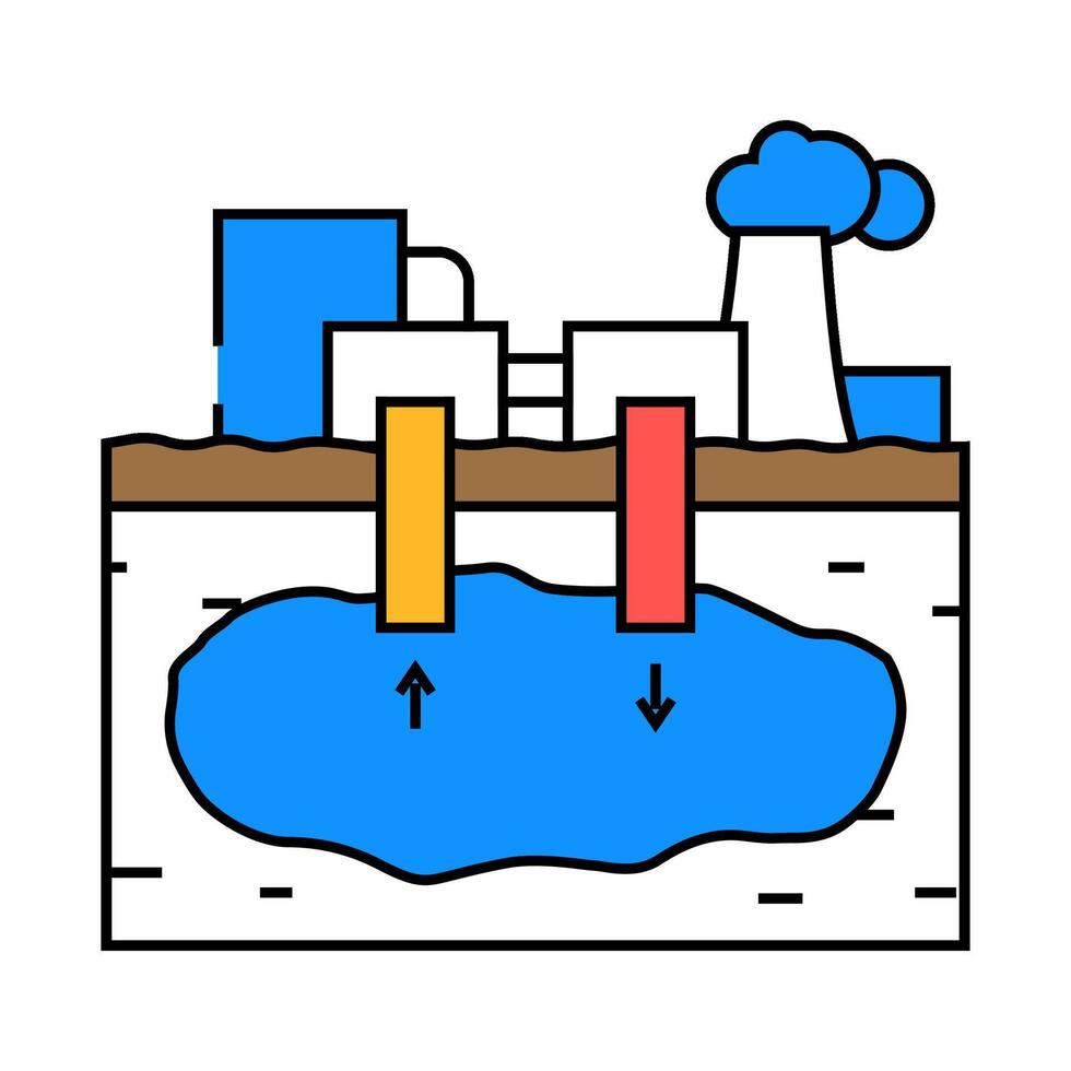 compressed air energy icon color illustration vector