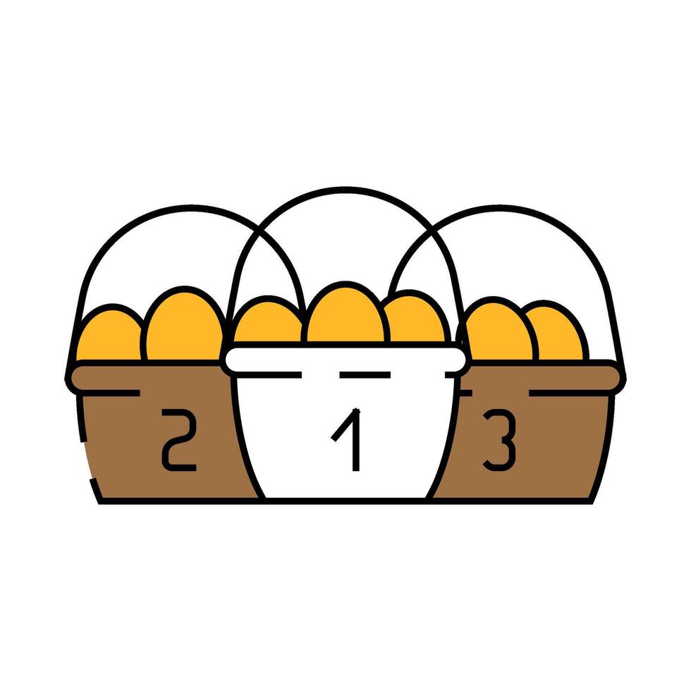 diversification financial advisor icon color illustration vector
