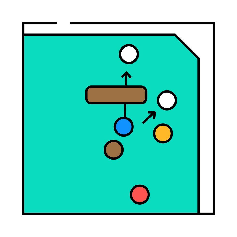 triple peel croquet game icon color illustration vector