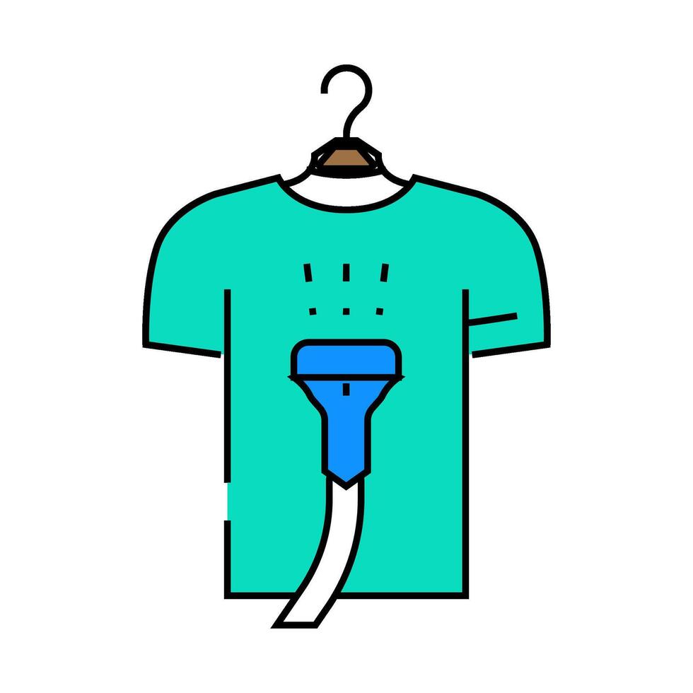 dry cleaning icon color illustration vector