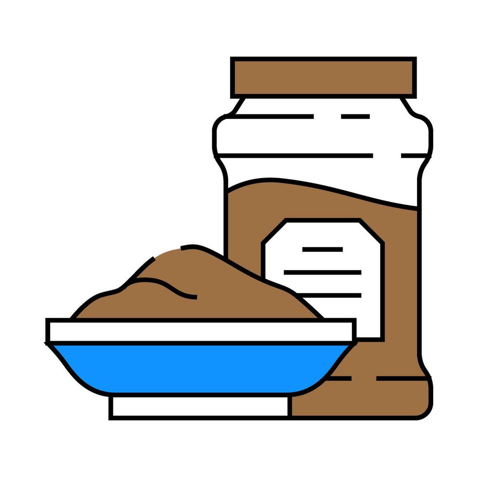 garam masala indian cuisine icon color illustration vector