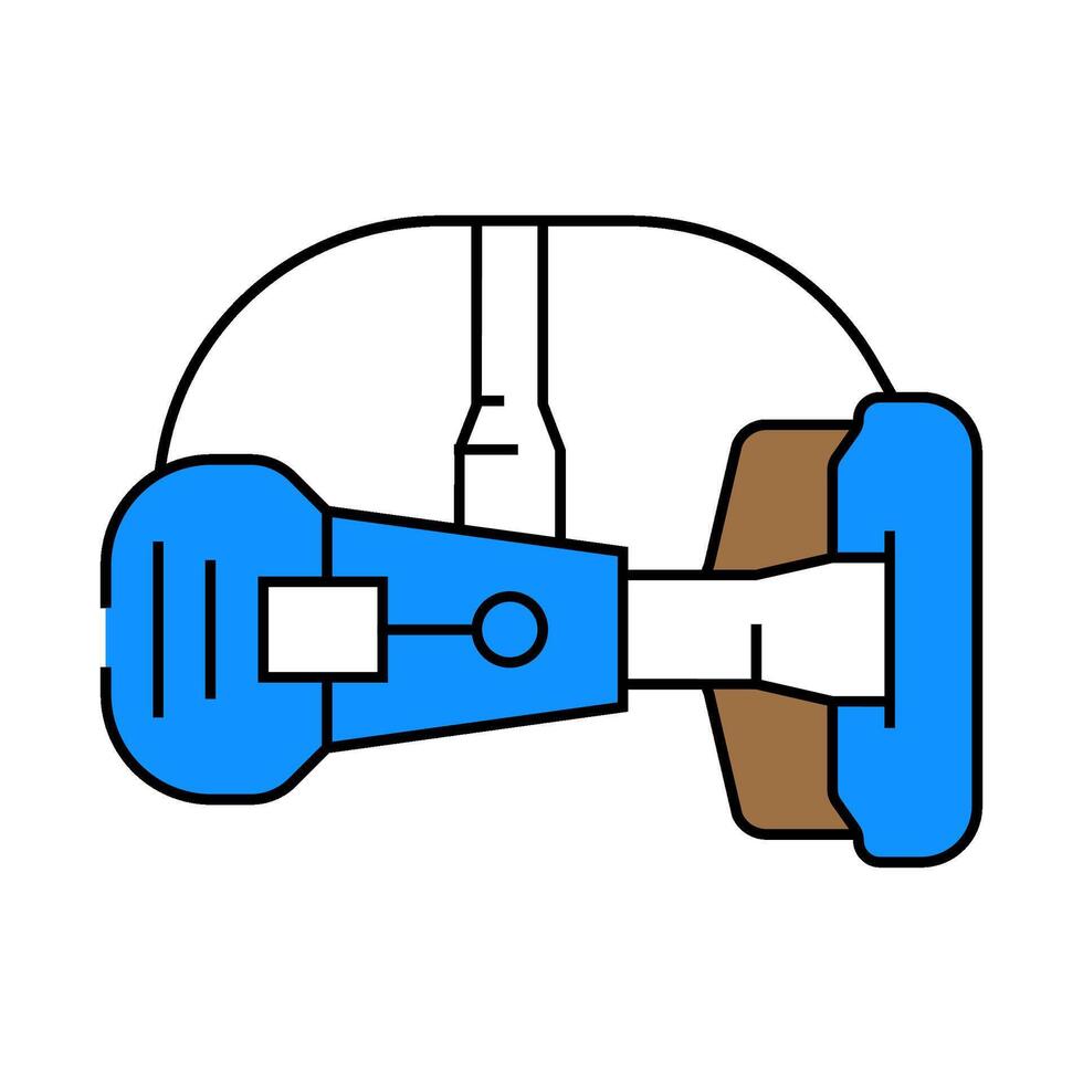 cutting edge design tech enthusiast icon color illustration vector