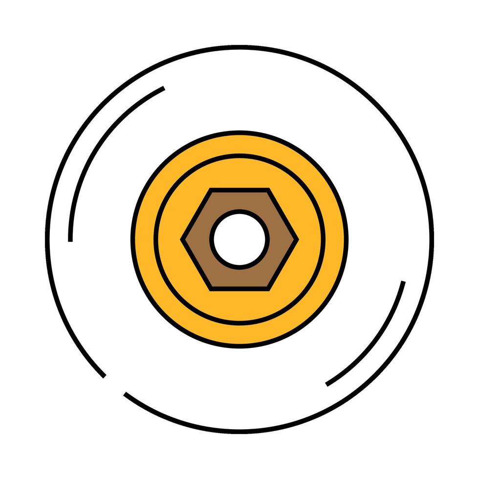 wheels skate sport icon color illustration vector