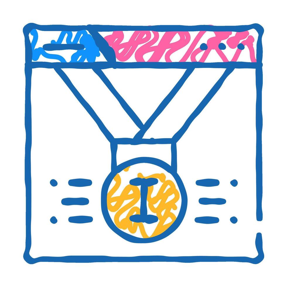 quality first place search seo optimization icon doodle illustration vector