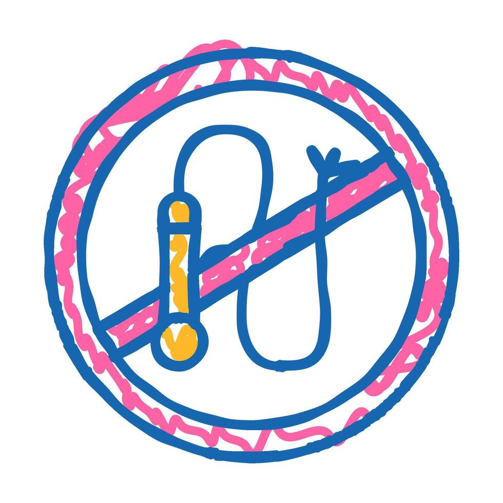animal training without whip icon doodle illustration vector