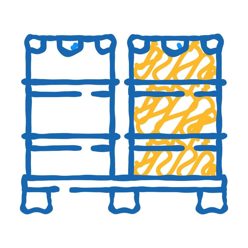 barrels wholesale icon doodle illustration vector