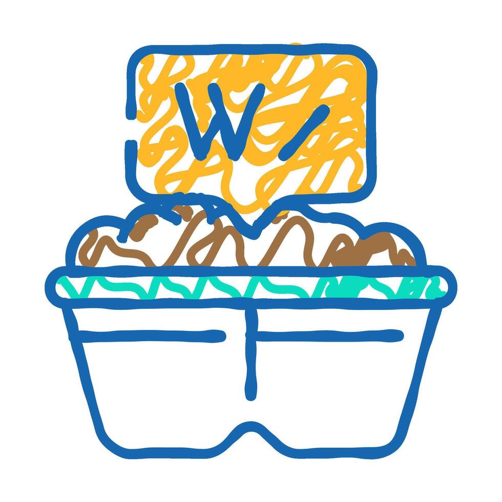 moisture content peat icon doodle illustration vector