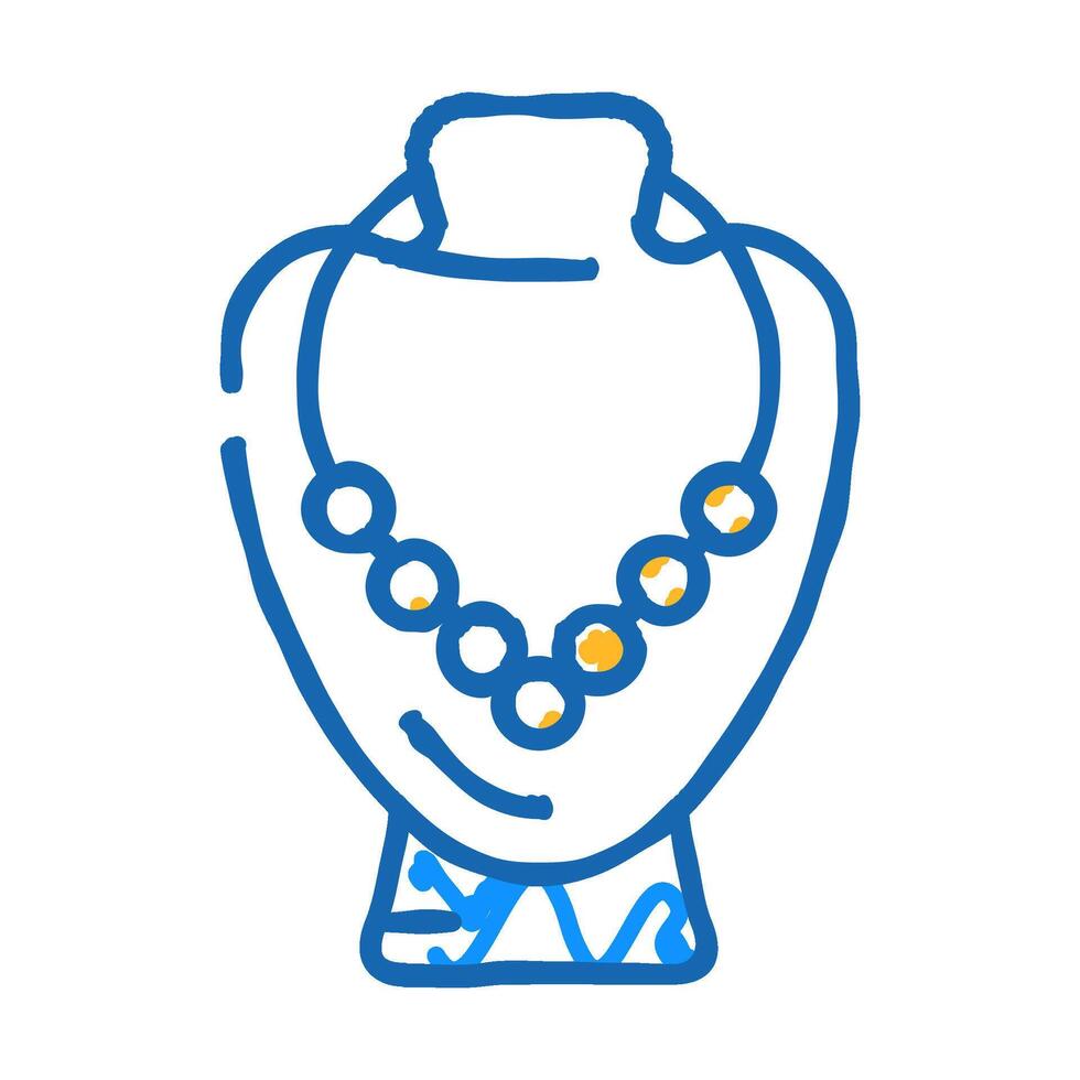 bijouterie accessory icon doodle illustration vector