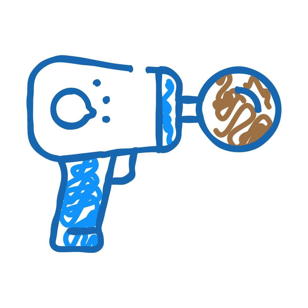 massager gadget icon doodle illustration vector