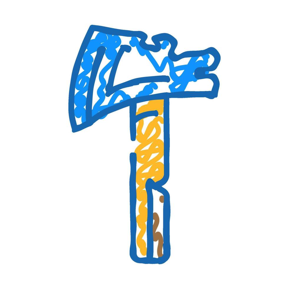 ax multitool icon doodle illustration vector