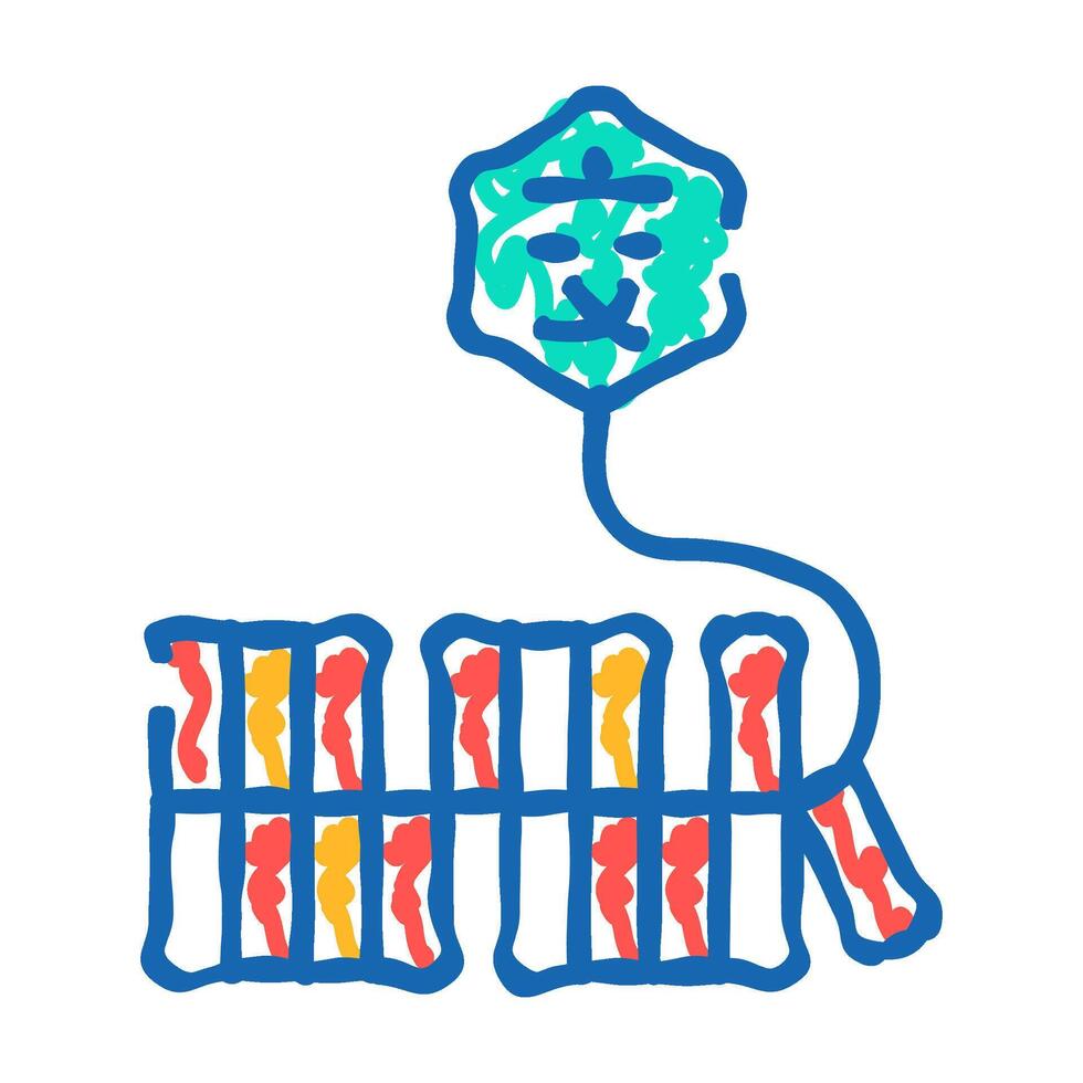 firecracker chinese icon doodle illustration vector