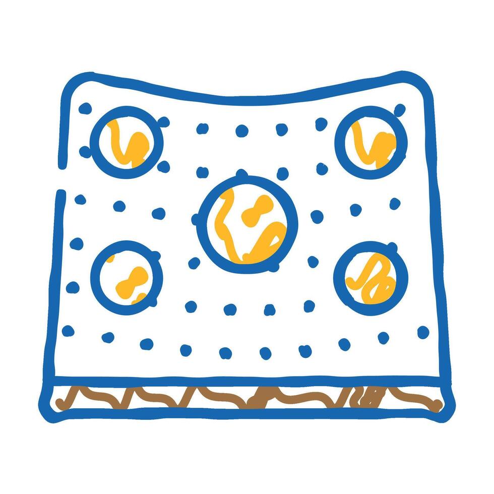 target trainer icon doodle illustration vector