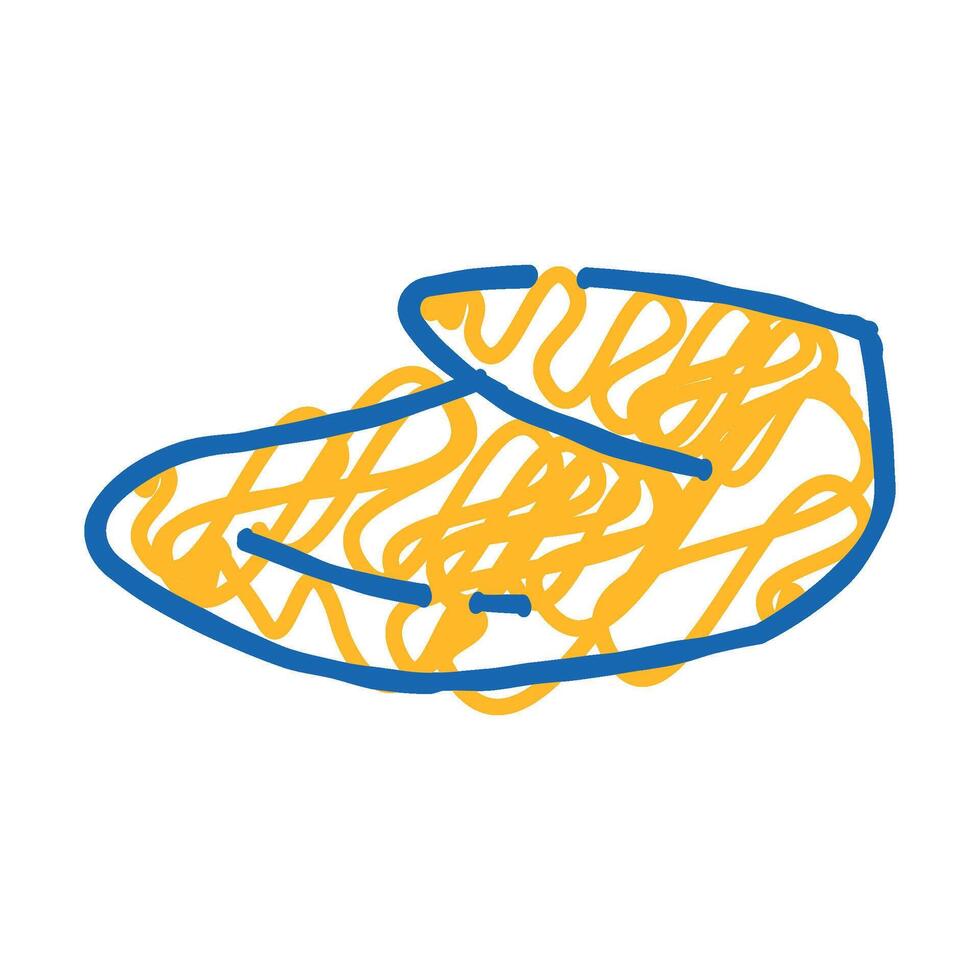 wing tip icon doodle illustration vector