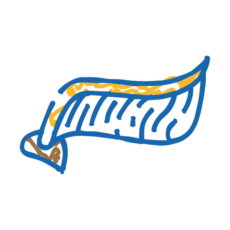 snitch wing from harry potter icon doodle illustration vector