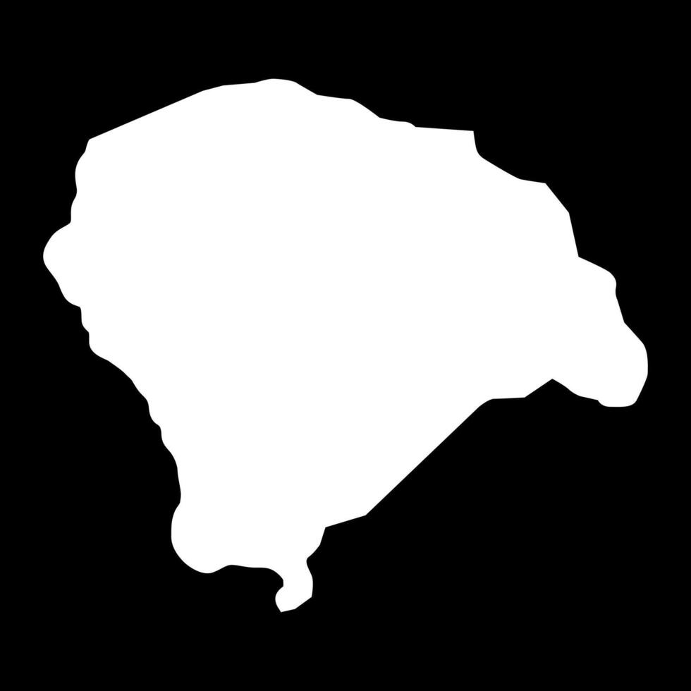 Yamoussoukro map, administrative division of Ivory Coast. illustration. vector