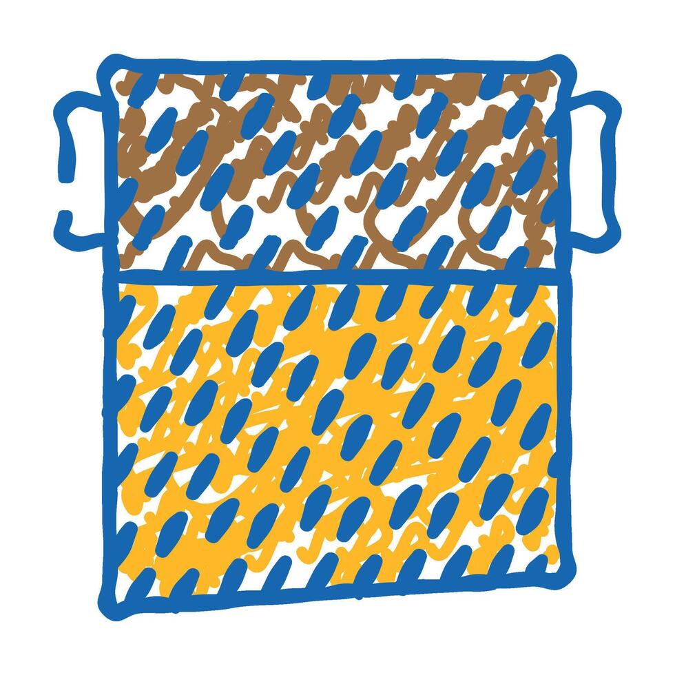 spunbond garden icon doodle illustration vector