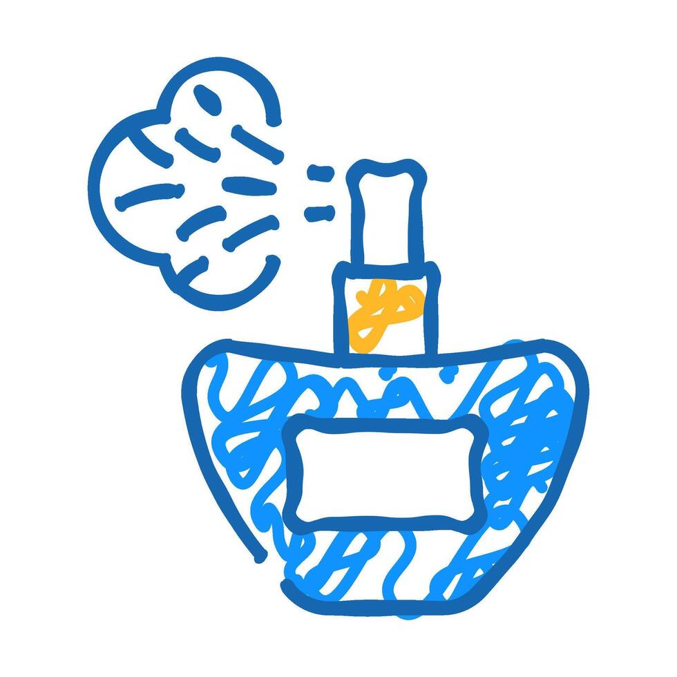 scent smell icon doodle illustration vector