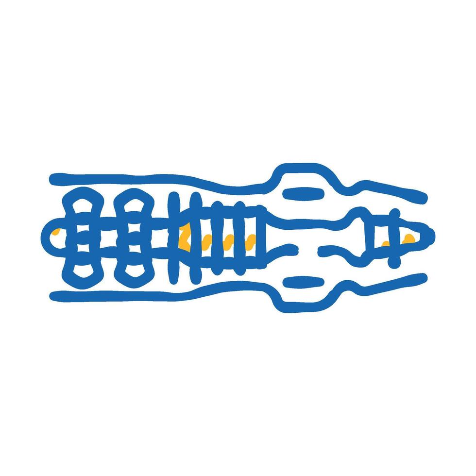 aerospace engineering mechanical engineer icon doodle illustration vector