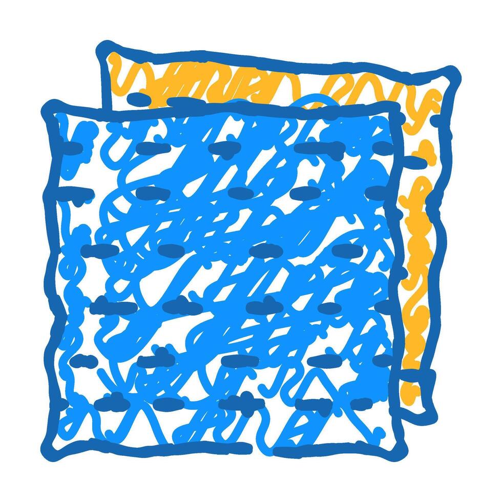passover matzah jewish icon doodle illustration vector