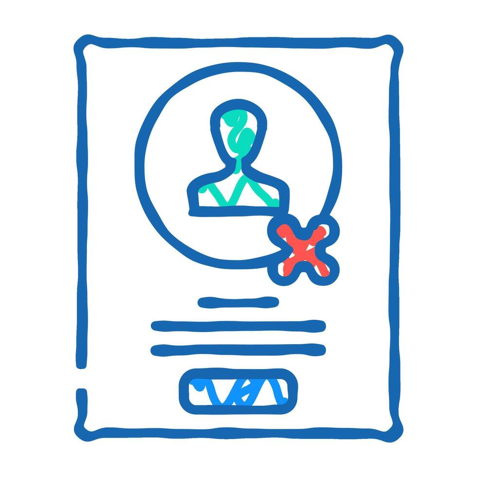guerrilla testing ux ui design icon doodle illustration vector