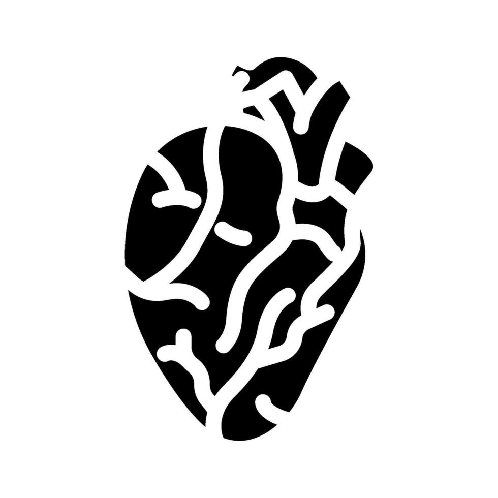 bypass surgery surgery glyph icon illustration vector