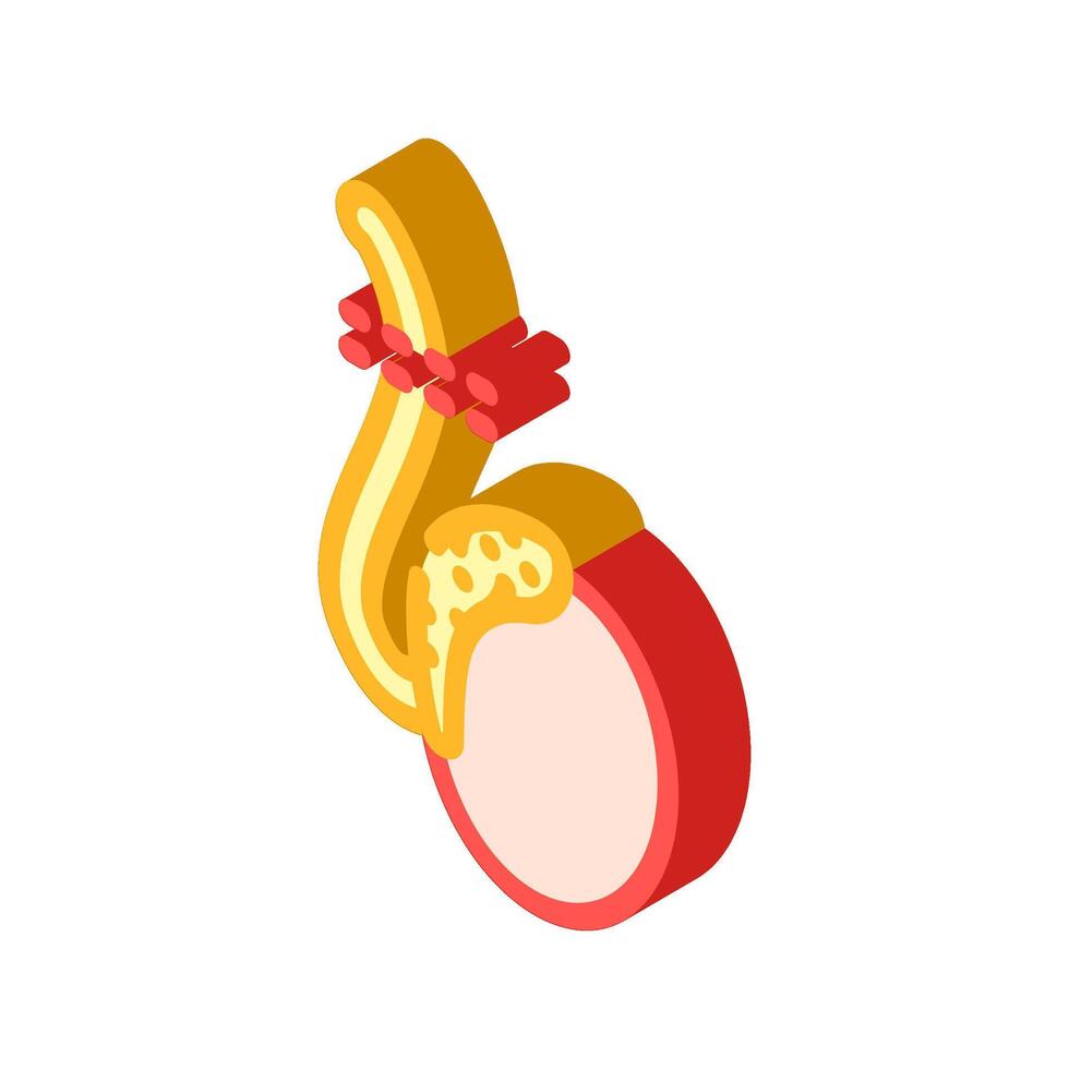 vasectomy surgery isometric icon illustration vector