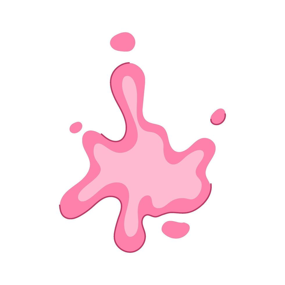 sugar bubblegum cartoon illustration vector