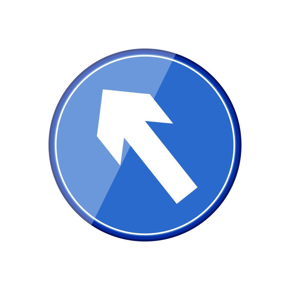 crosswalk road sign cartoon illustration vector