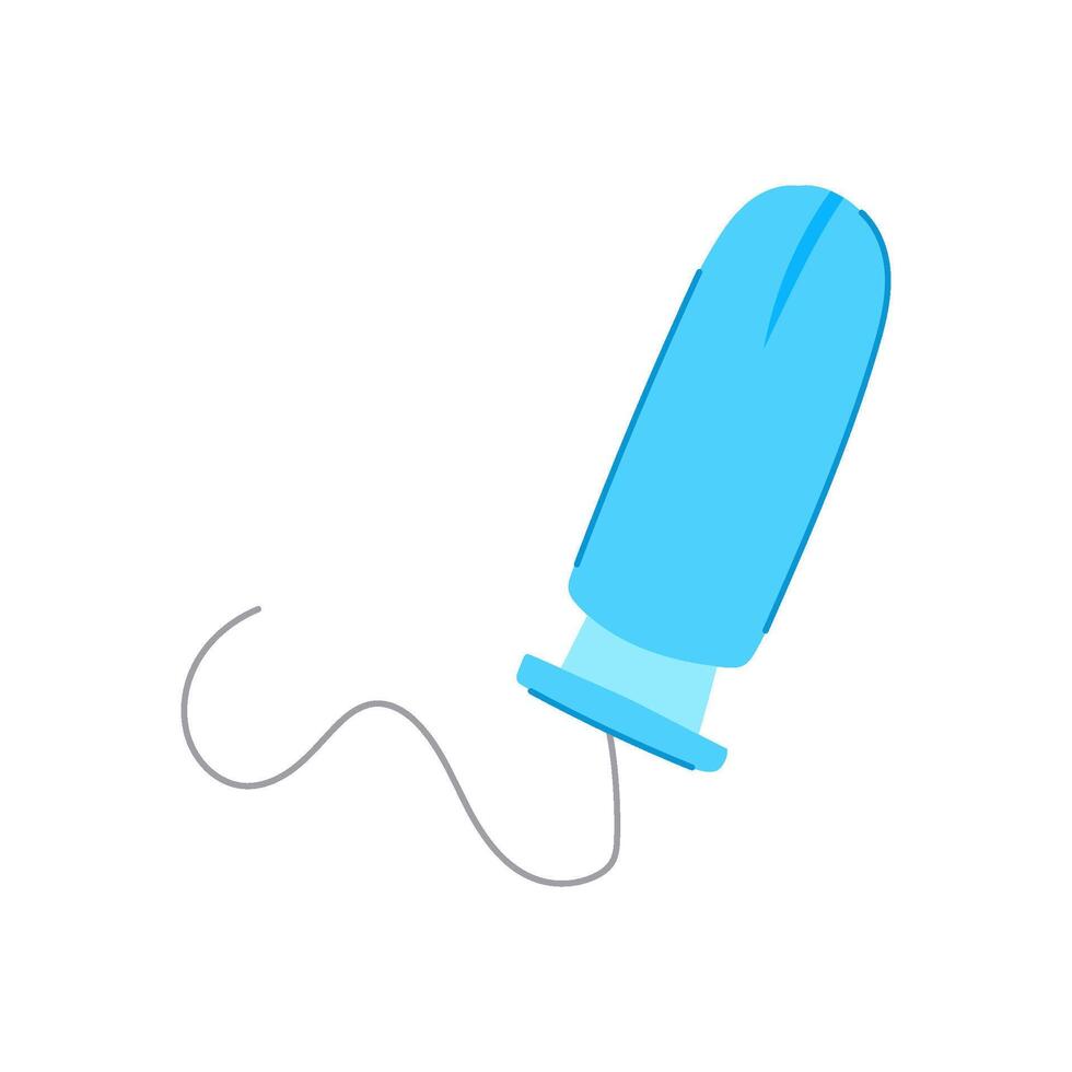 protection tampon cartoon illustration vector