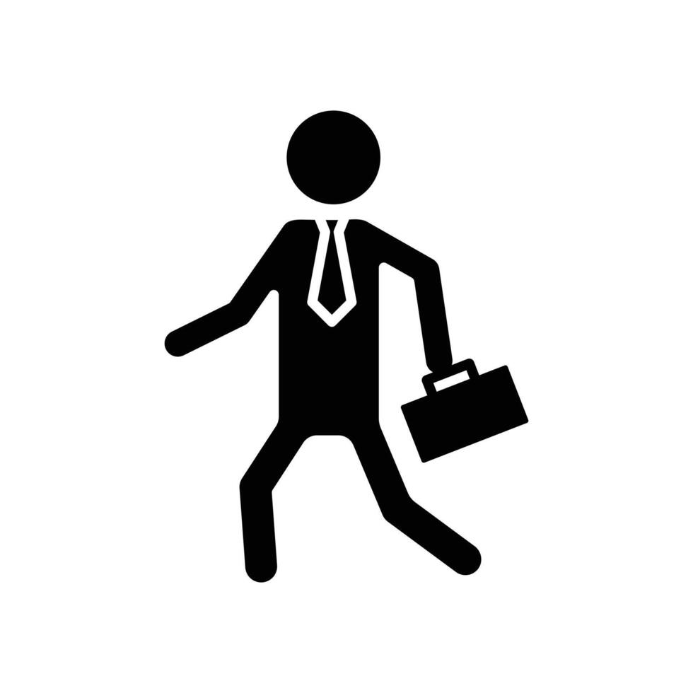 Going to work icon 49844429 Vector Art at Vecteezy