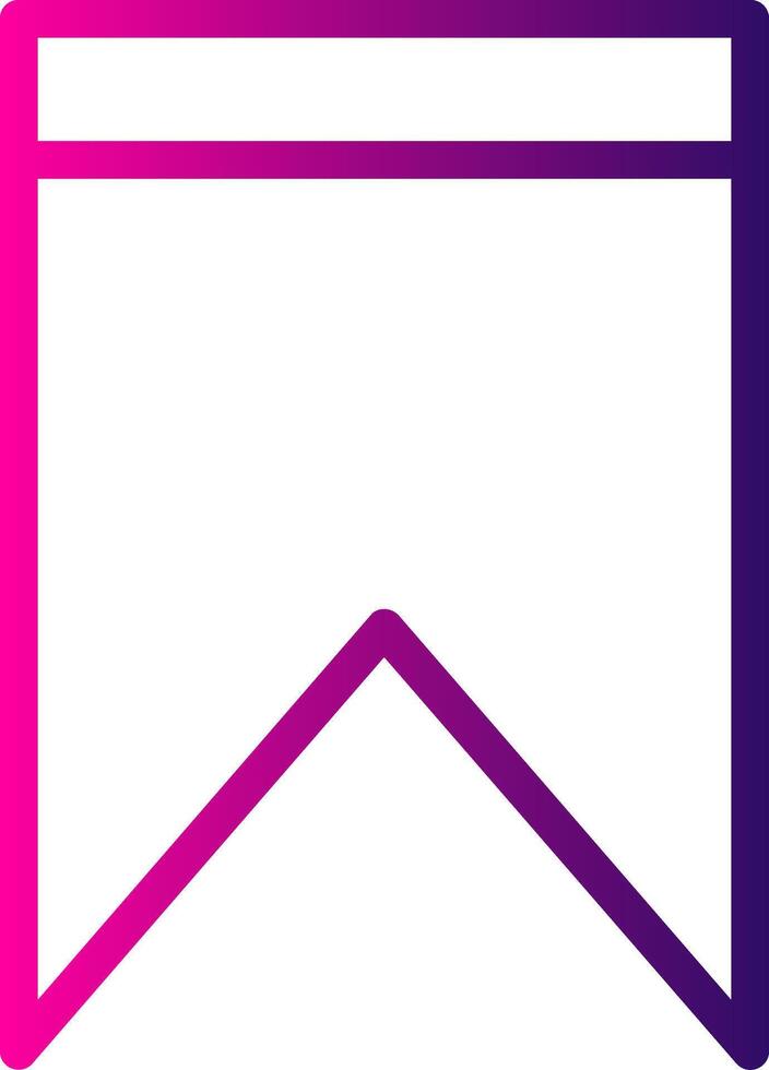 Favorite Line Gradient vector
