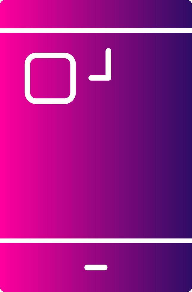 Notification Light Glyph Gradient 49847052 Vector Art at Vecteezy
